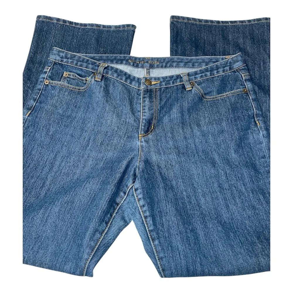 Michael Kors Dark Blue Bootcut Jeans